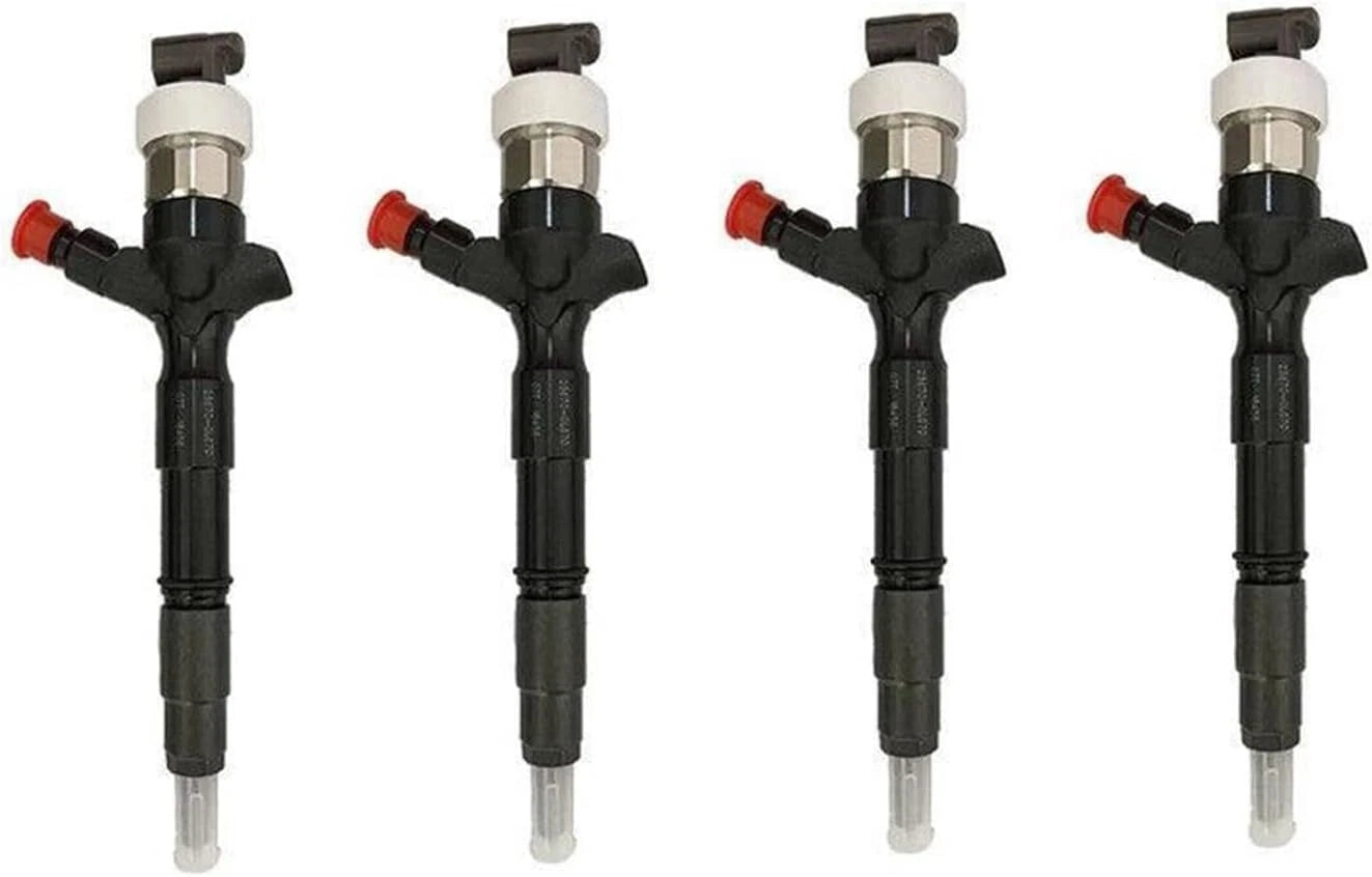4X Fuel Injector 23670-30050 for Toyota Vigo 2KD Hilux Hiace (2005–2015)