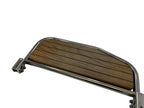 Replacement Cabin Step Down Bracket & Teak Step for Scout (22 5/8" x 9 5/8")