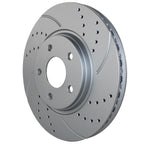 Front Drilled Coat 296mm Brake Disc for Cobalt Malibu G5 Aura (2005–2010)