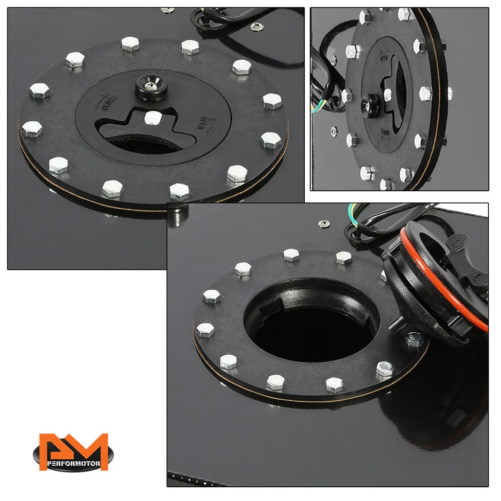 15.5 Gallon Aluminum Fuel Cell/Gas Tank with Level Sender for Universal Fit (2000–2023)