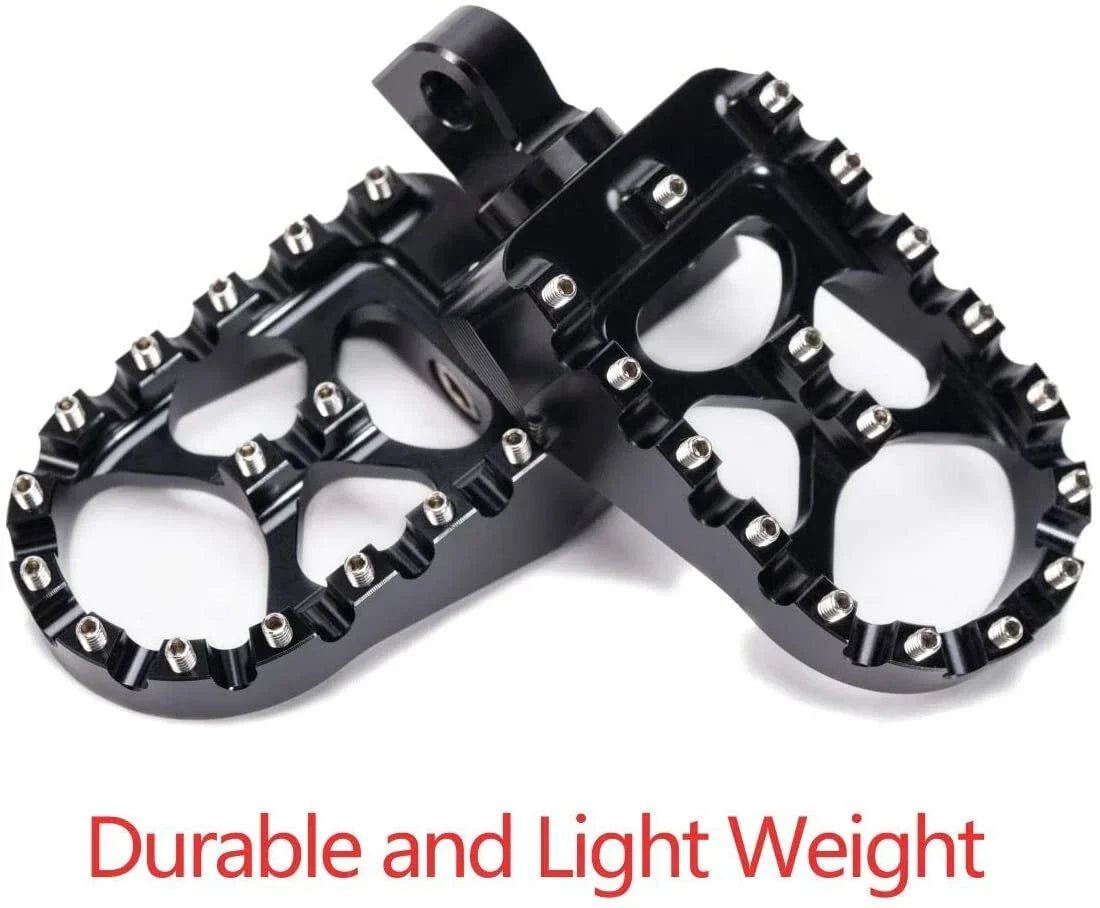 Black Foot Pegs for Harley Sportster Touring Softail Dyna