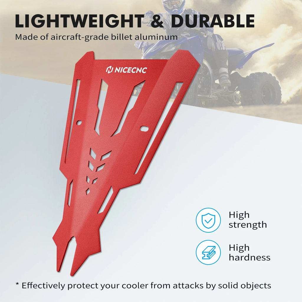 Stabilizer Roost Cover Guard for Yamaha YFZ450R (2009–2024) Red