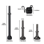 Set of 4 Pneumatic Air Hammer Chisel Bits for Universal Use