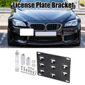 Tow Hook License Plate Mount Bracket Set for Toyota 