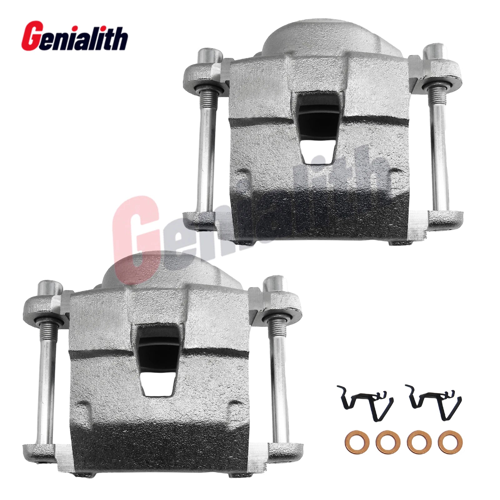 Pair Front Brake Caliper for Chevy Malibu Camaro Blazer GMC (2000–2023)
