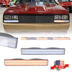 Clear Switchback LED Turn Signal Lights for El Camino Malibu (1982–1987)