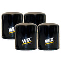 Set of 4 Engine Oil Filters for Buick, Cadillac, Chevy, GMC, Isuzu, Pontiac, Saab (Wix)