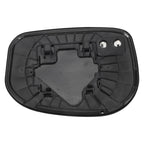 Right Side White Heated Mirror Glass for Honda Jazz