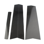 Carbon Fiber Window B Pillar Trim Covers for BMW 3 Series (2013-2018)