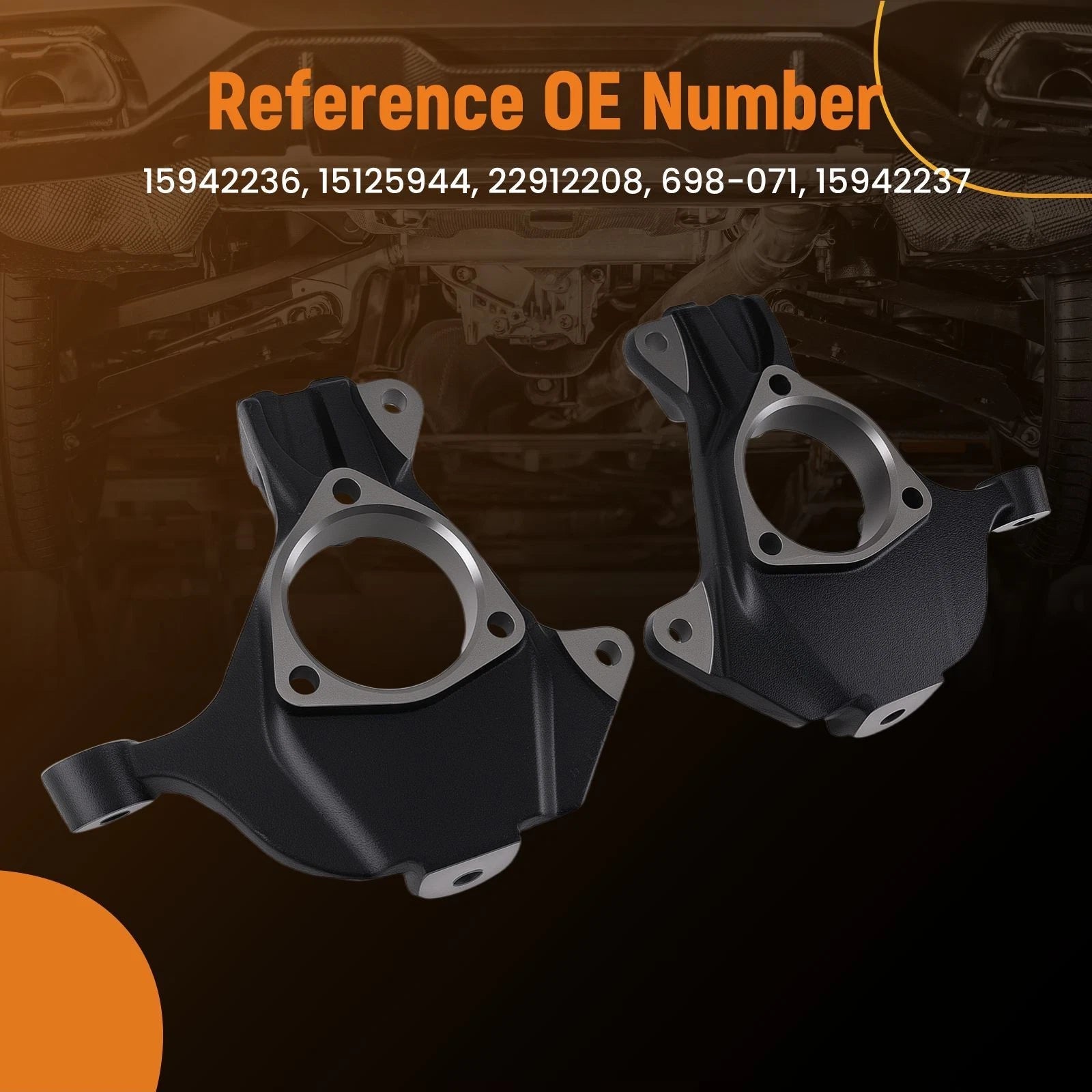 Front Steering Knuckle for Cadillac Escalade EXT/GMC Sierra 1500 (2007–2013) 698-070