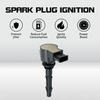 Set of 6 Ignition Coils for Mercedes-Benz E350 C300 C350 ML350 (2006–2015)