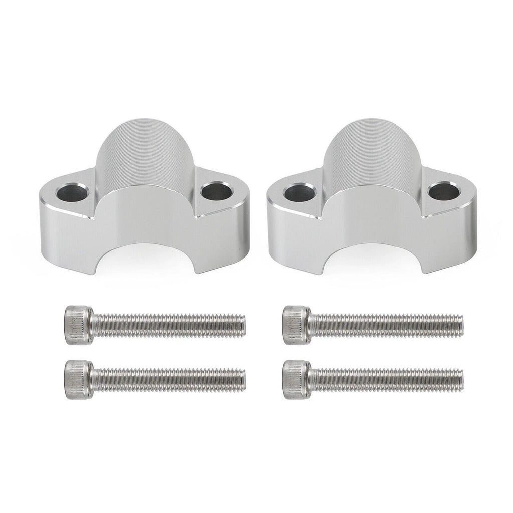 CNC Silver Handle Bar Clamp Riser for CF-Moto CF800MT (2021–2022)