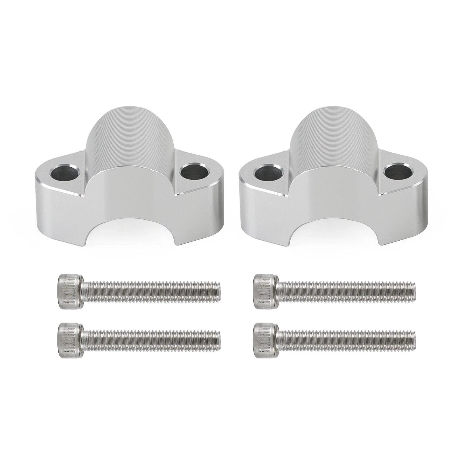 CNC Silver Handle Bar Clamp Riser for CF-Moto CF800MT (2021–2022)