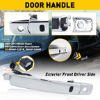 Front Left Outside Chrome Door Handle for Nissan Rogue (2010–2013)