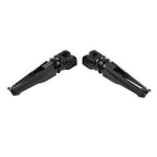 Black Passenger Foot Pegs for Ducati Monster 696 796 695 659 749 999/S/R (2008-2015)