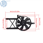 Radiator Cooling Fan Assembly for Nissan Frontier (2005–2019) Pathfinder (2007–2012)