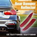 1 Pair Rear Bumper Reflectors for BMW X5 (2007–2013) 63217158949 63217158950