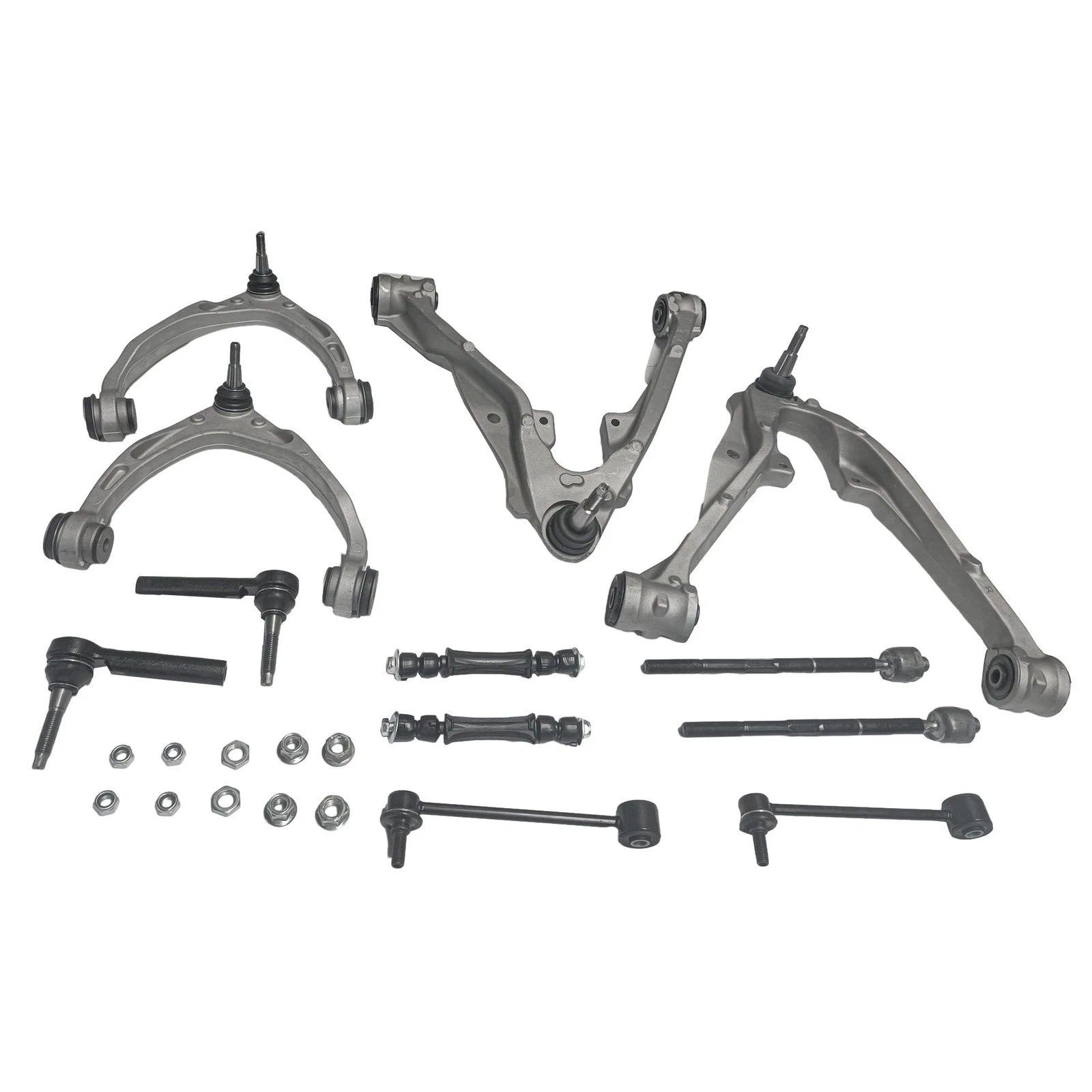 12x Front Control Arm, Ball Joint & Sway Bar Link for GMC Escalade Yukon (2015–2016)