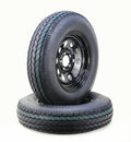 2 Free Country Trailer Tire Rim ST205/75D15 6-Ply C 107L 5 Lug for Trailer (N/A)