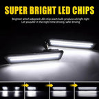 LED Rear Bumper Side Marker Lamp Smoked for Dodge Charger/Challenger (2011–2014)