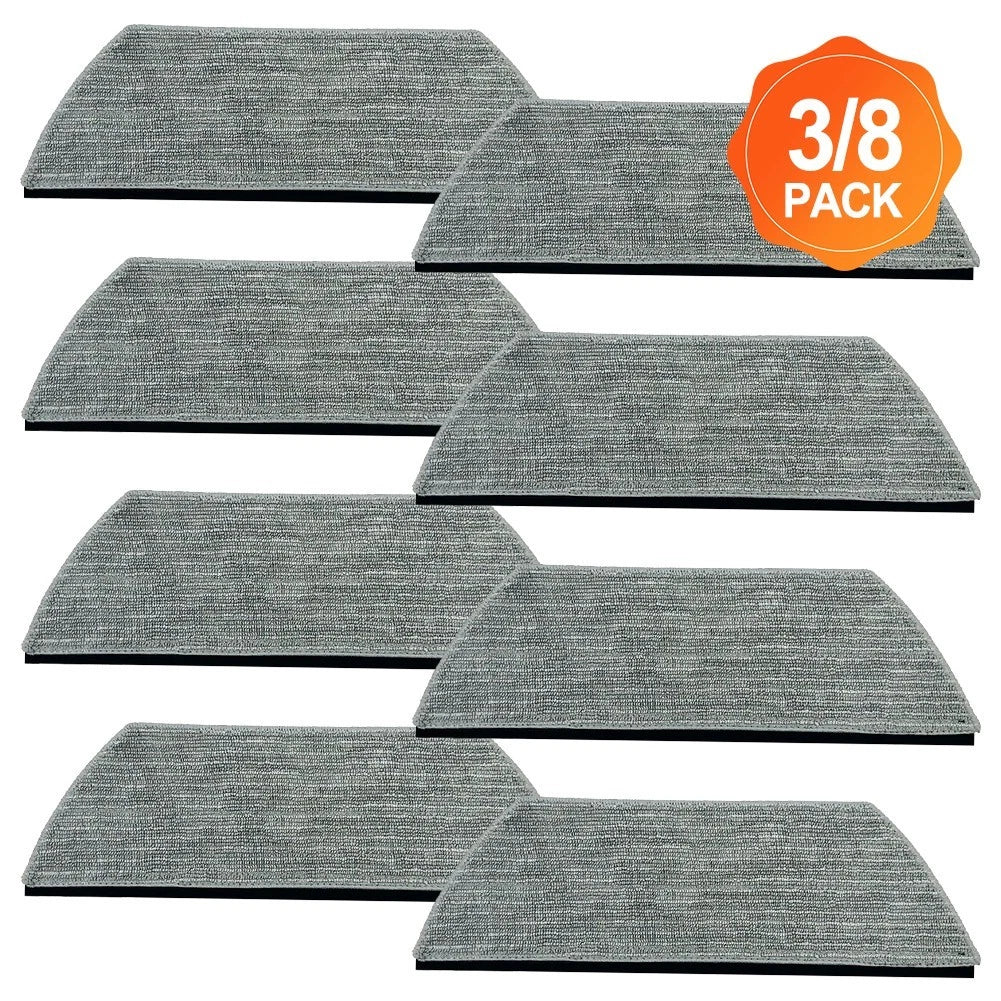 6 Pack Microfiber Cleaning Pads for Shark Robots