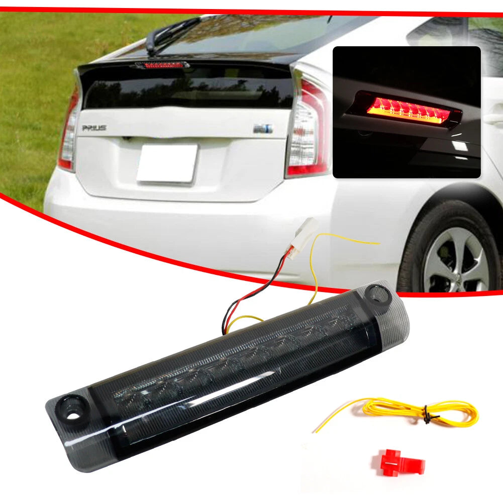3D LED Tube 3rd Brake Light Assembly for Toyota Prius 4Runner Sienna