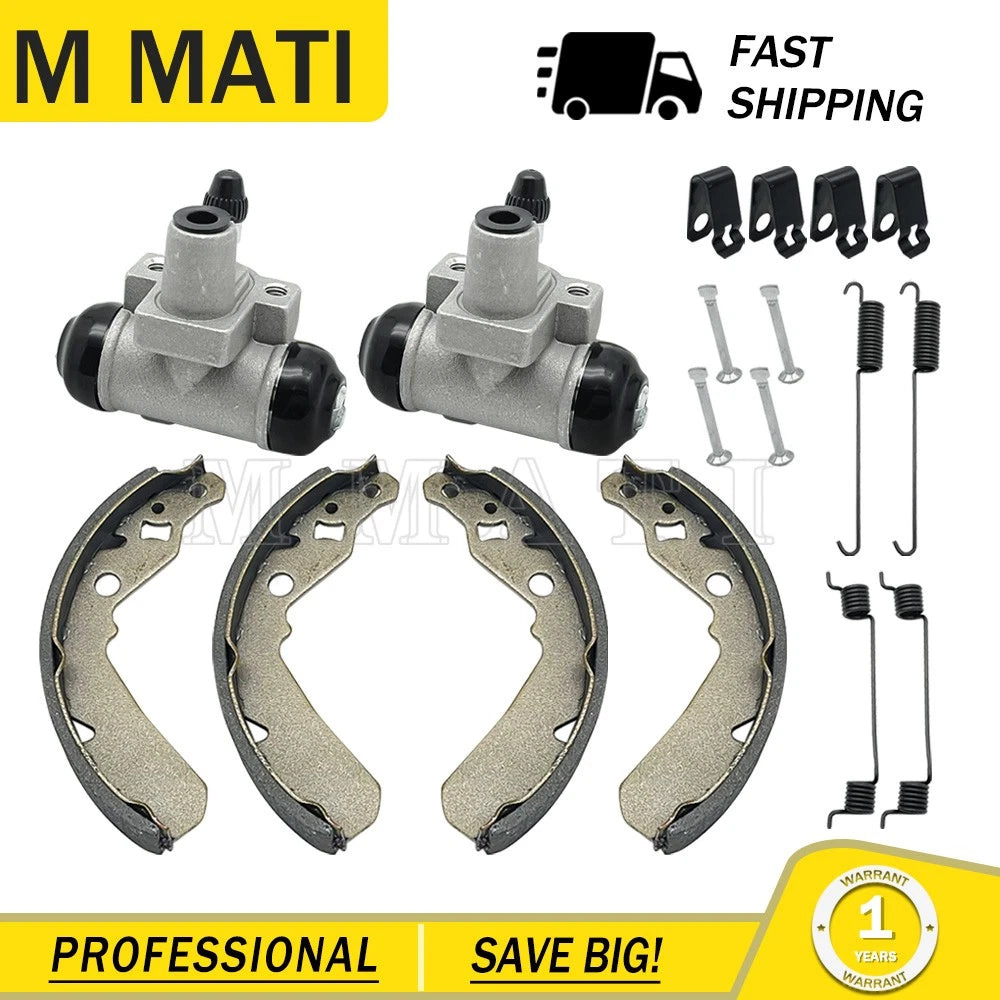 Brake Wheel Cylinders & Shoes for Kawasaki KAF400 Mule 600 610 SX (2001–2016)