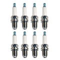 Set of 8 Denso U-Groove Spark Plugs (Gap 0.040) for