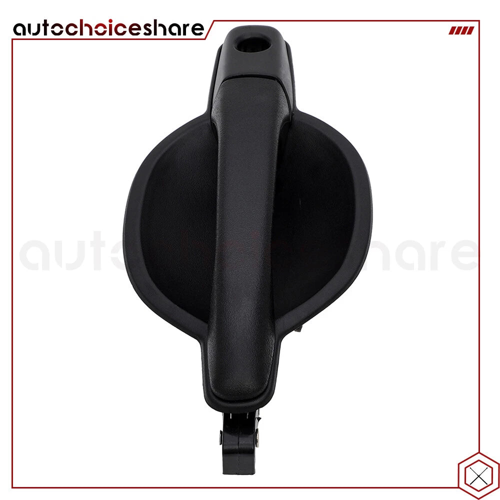 Front Left Black Exterior Door Handle for Mitsubishi Endeavor (2004–2011)