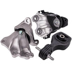 3Pcs Engine Motor & Auto Trans Mount Set for Honda Civic 1.8L 2012 2013 9885