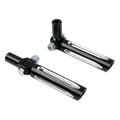 Passenger Footpegs Footrests for Harley Softail Fat Boy FLSTF (2000-2006)