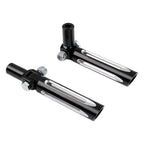 Passenger Footpegs Footrests for Harley Softail Fat Boy FLSTF (2000-2006)