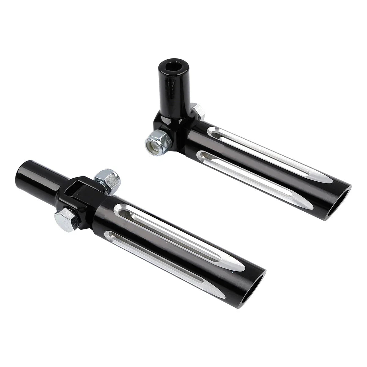 Passenger Footpegs Footrests for Harley Softail Fat Boy FLSTF (2000-2006)