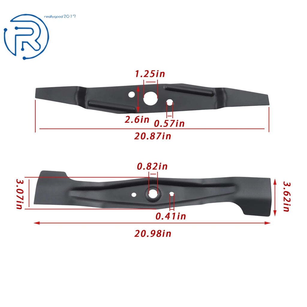Mulching Mower Blade Kit for Honda HRC216K2 HRC216K3