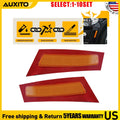 Set of 2 LH RH Amber Lens Front Bumper Marker Reflectors for BMW X5 (2007–2010)