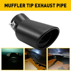 Matte Black Exhaust Pipe Tip for Universal Cars (62mm)