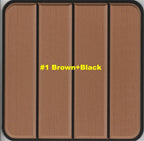 EVA Foam Faux Teak Deck Floor Mat for Rinker Captiva 246 (2008)