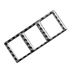 Black Carbon Fiber Interior Mode Switch Cover Trim for Toyota Tundra (2014–2021)