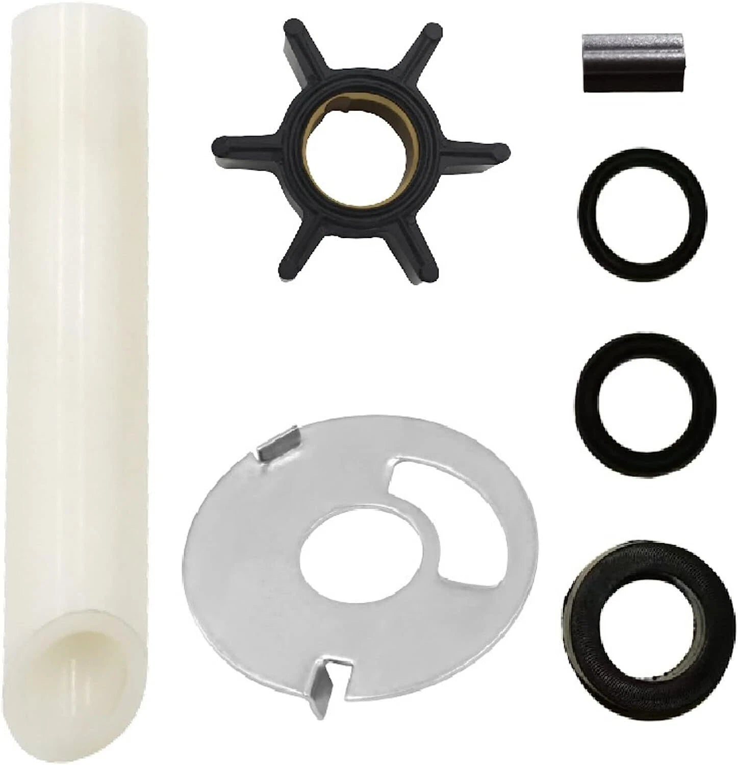 Water Pump Impeller Kit for Mercury 4-9.8 HP Outboard (47-89981Q1, 18-3239)