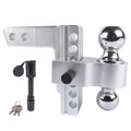 Adjustable Trailer Hitch for 2" Receiver (6" Drop/Rise) 12,500 lbs Capacity