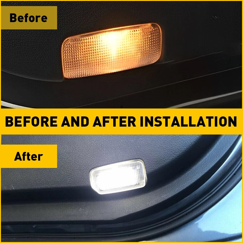 2X LED Side Door Courtesy Lights for Lexus Toyota (YYYY–YYYY)