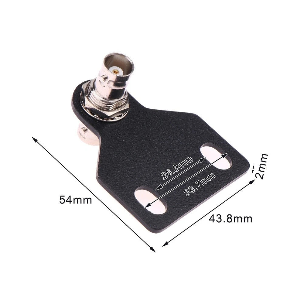 2X Shielded Antenna Extension Interface for BNC Wireless Mic Receiver