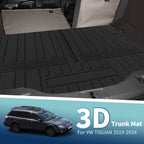 Cargo Liner Rear Trunk Mat for Volkswagen Tiguan (2018–2024) TPE 1 Pc