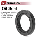 Set of 5 Rotary Shaft Oil Seals 28x42x7mm Nitrile Rubber 672668828472