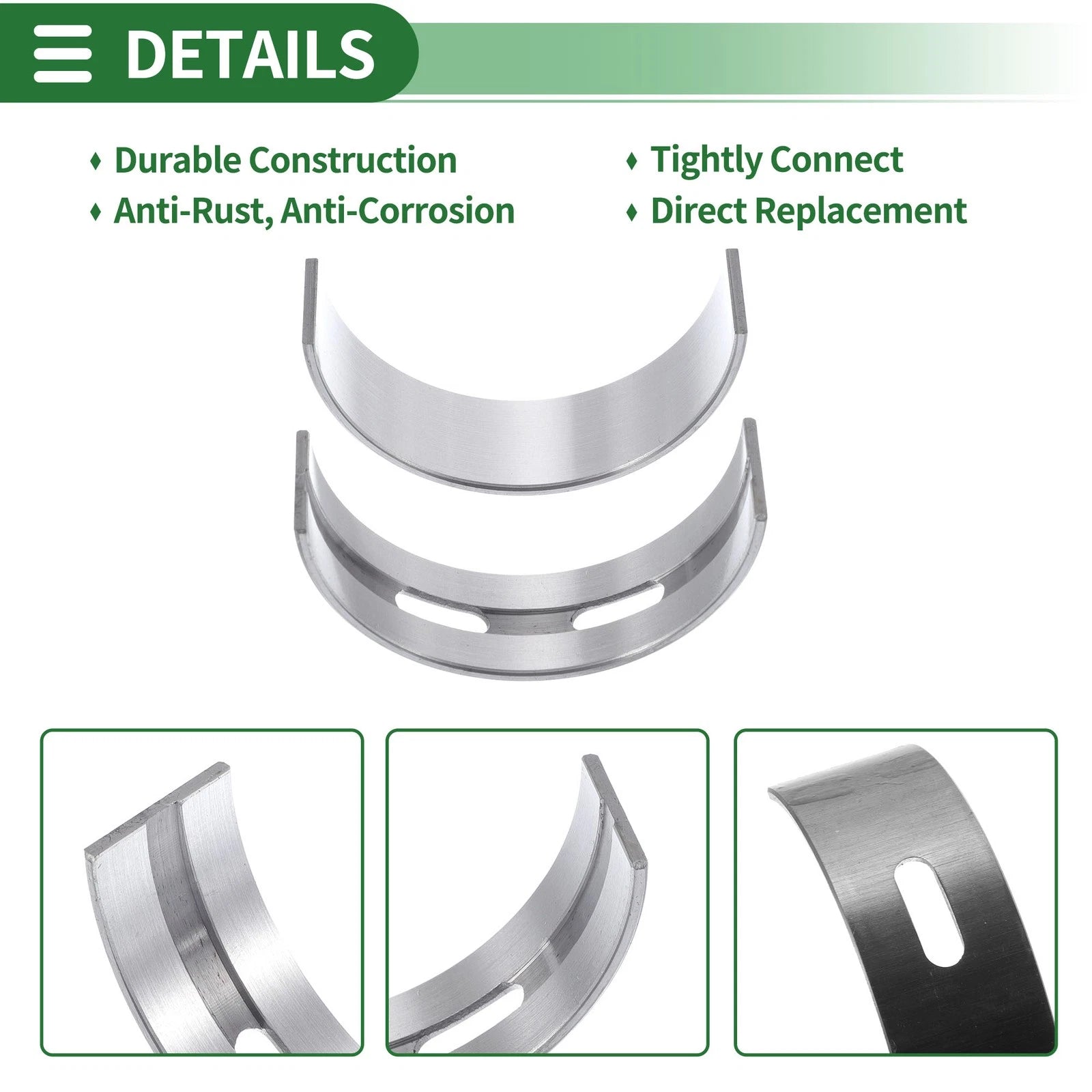 Main Bearing Set No. 1170175031 for Toyota Tacoma (2005–2015)