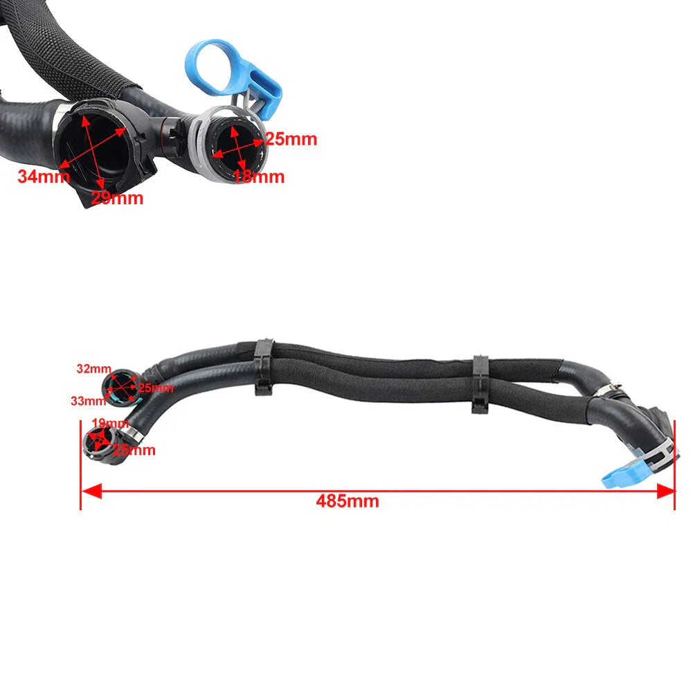 Engine Heater Water Hose for Land Rover Range Rover Velar (2017-2025)