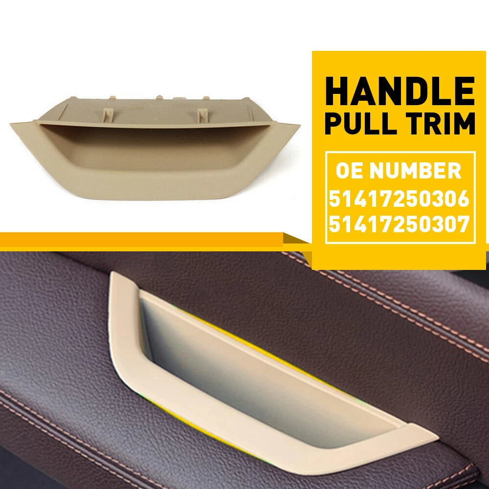 Front Left Door Interior Handle Pull Trim for BMW F25 F26 X3 X4 (2011–2017)