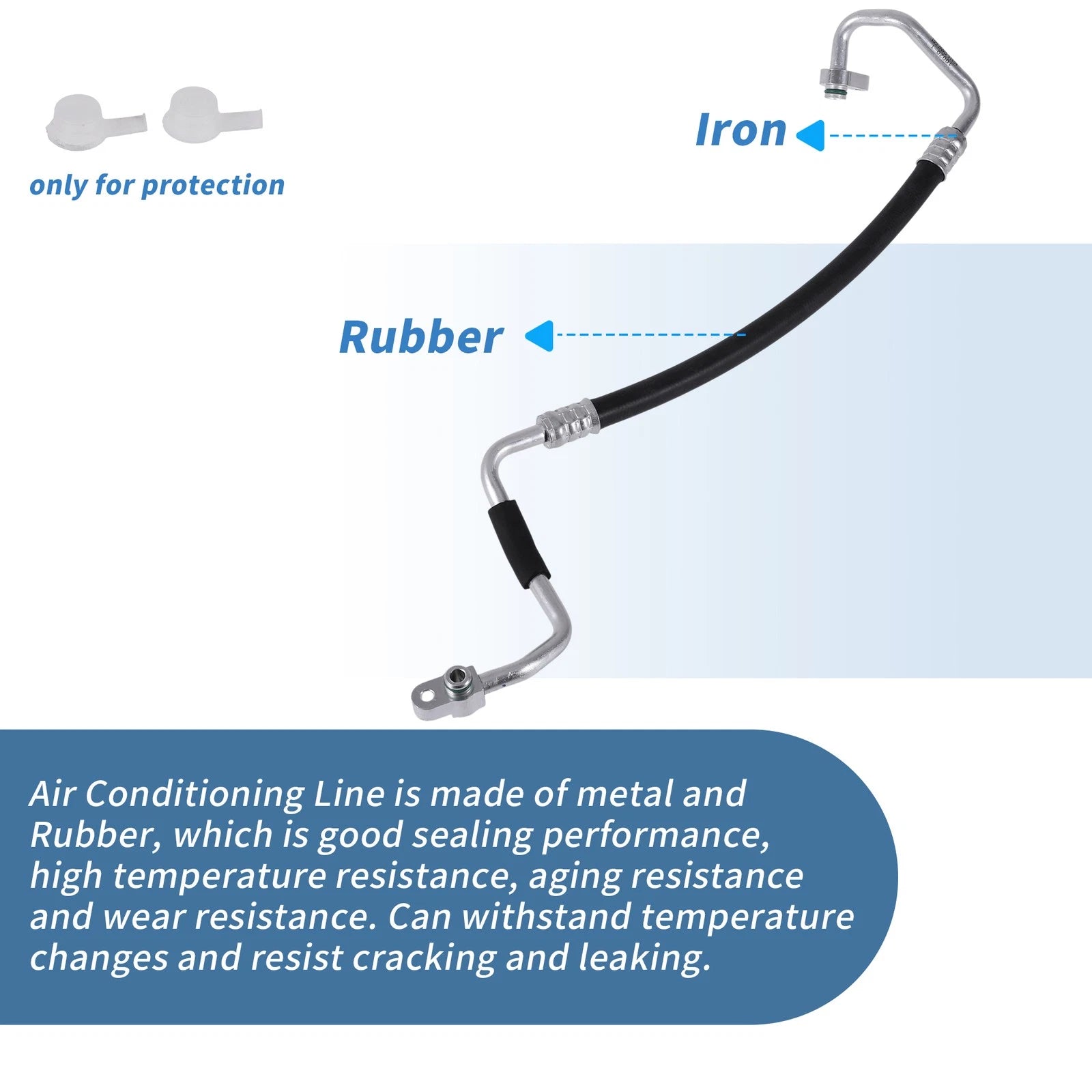 A/C Refrigerant Liquid Hose for Honda CR-V (2007–2011) No. 80315SWWG01
