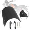 Windshield Windscreen for Moto Guzzi V7 Classic (2016–2023) V9 Bobber (2018–2023) Black