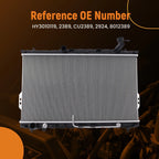 Aluminum Radiator for Hyundai Santa Fe (2001–2006)